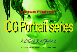 Virtua Fighter CG Portrait Series Vol. 8: Lion Rafale screenshot 3 for Sega Saturn